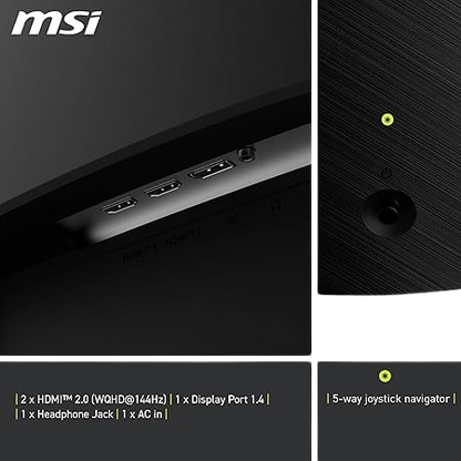 MSI MAG 32CQ6F 32-Inch WQHD - 2560x1440 1500R Gaming Monitor