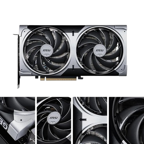 MSI GeForce RTX 5070 12G Ventus 2X OC Graphic Card