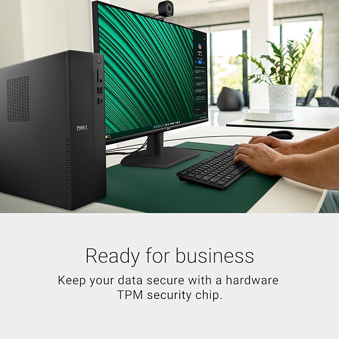 Desktop - Dell Slim ECS1250 - i3-14400 | 8 GB | 512 | Windows 11 Pro | Wired KB & M | 19.5" Monitor