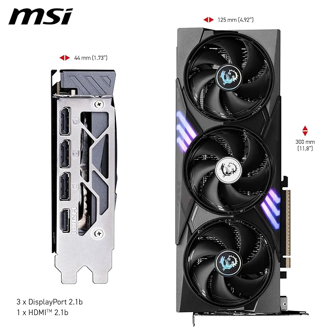 MSI GeForce RTX 5060 Ti 16G Gaming Trio OC Graphic Card