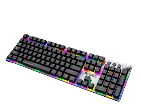 Ant Esports MK 4400 Pro Wireless Mechanical Gaming Keyboard Brown Switch – Black