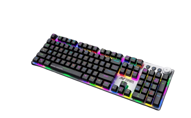 Ant Esports MK 4400 Pro Wireless Mechanical Gaming Keyboard Brown Switch – Black
