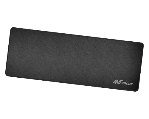 Ant Value MM300 Gaming Mouse Pad-L- Large with Stitched Edges, Waterproof Non-Slip Base for Gaming & Office – Black