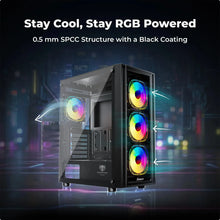 Foxin Titan Mid Tower Computer Case/Gaming Cabinet