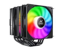 Ant Esports ICE-C621 Dual Tower 2x120mm ARGB AM5/LGA1851 Black CPU Air Cooler