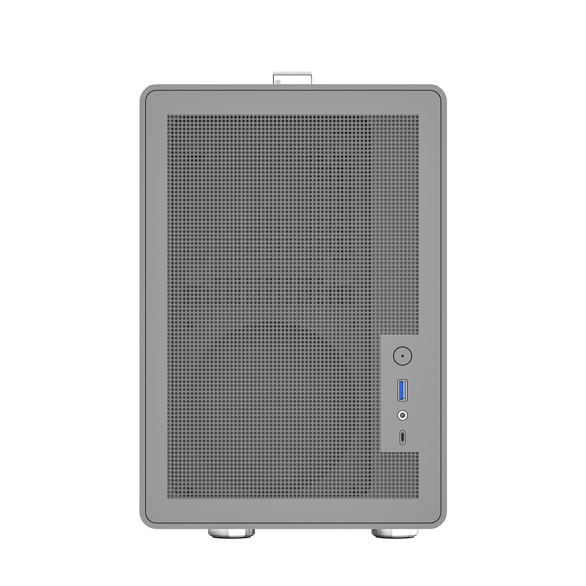 Ant Esports Box C Air Mini Tower Micro-ATX, Mini-ITX Grey Cabinet 120mm Fan