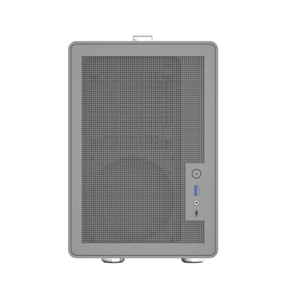 Ant Esports Box C Air Mini Tower Micro-ATX, Mini-ITX Grey Cabinet 120mm Fan