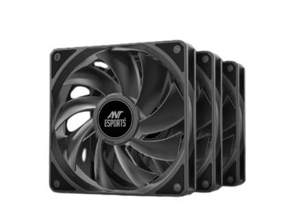 Ant Esports Darkflow 3x120mm Black Case Fan
