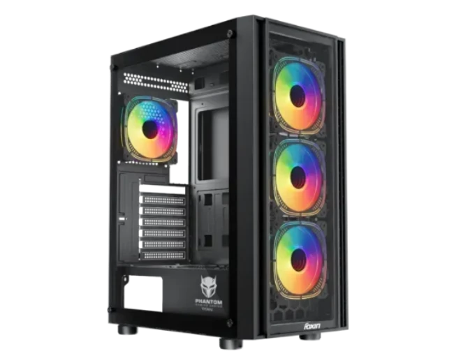 Foxin Titan Mid Tower Computer Case/Gaming Cabinet
