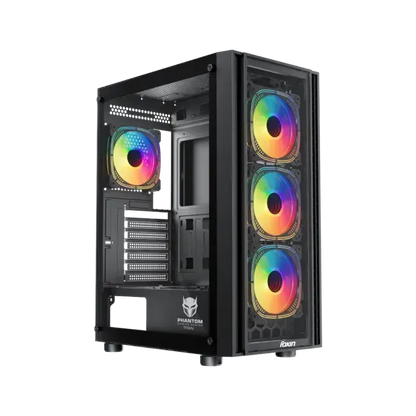 Foxin Titan Mid Tower Computer Case/Gaming Cabinet