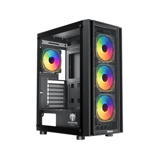 Foxin Titan Mid Tower Computer Case/Gaming Cabinet