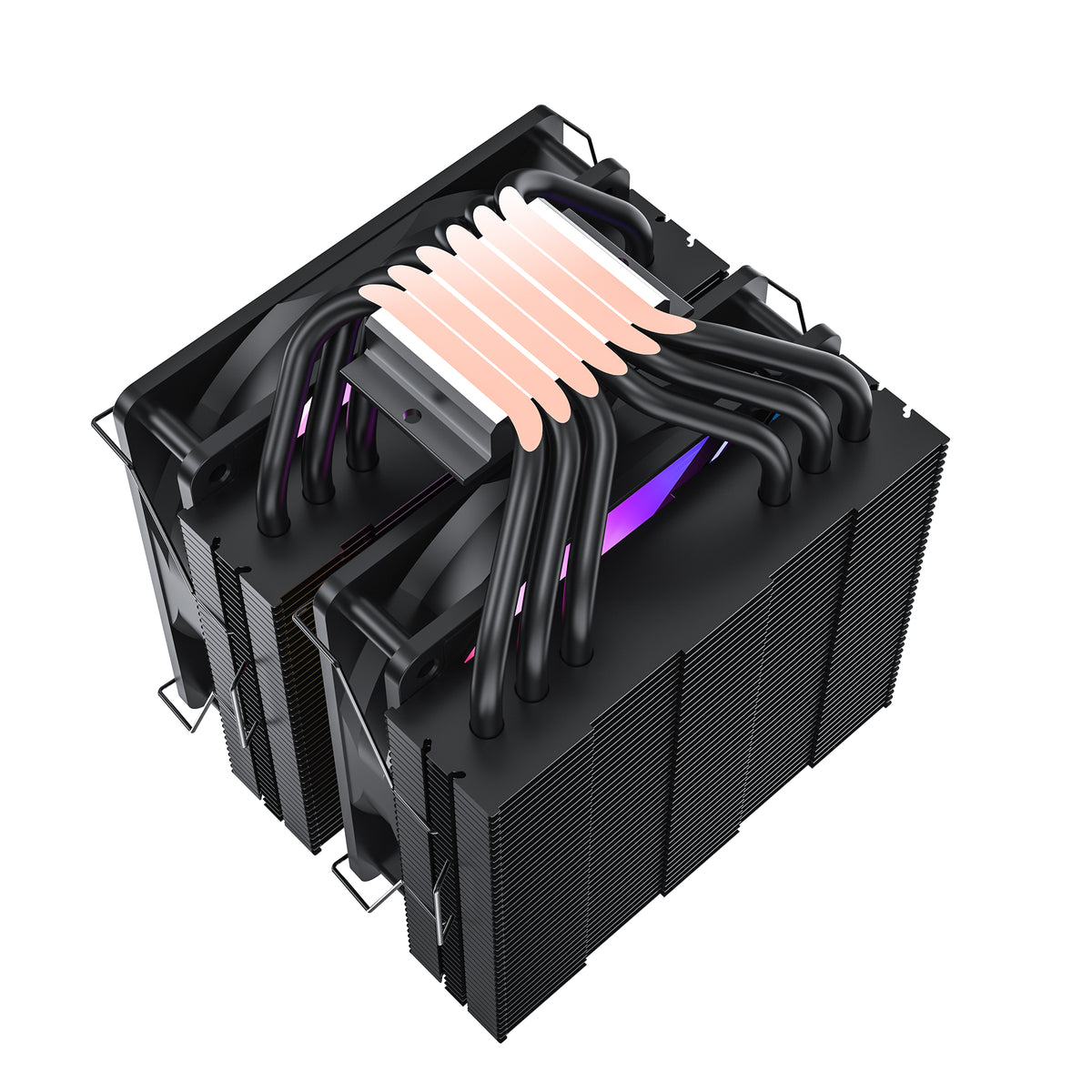Ant Esports ICE-C621 Dual Tower 2x120mm ARGB AM5/LGA1851 Black CPU Air Cooler