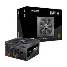 Ant Esports PSU FG750 V2 750W 80+Gold Full Modular Black Power Supply