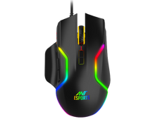 Ant Esports GM340 12800DPI RGB wired Gaming Mouse Black