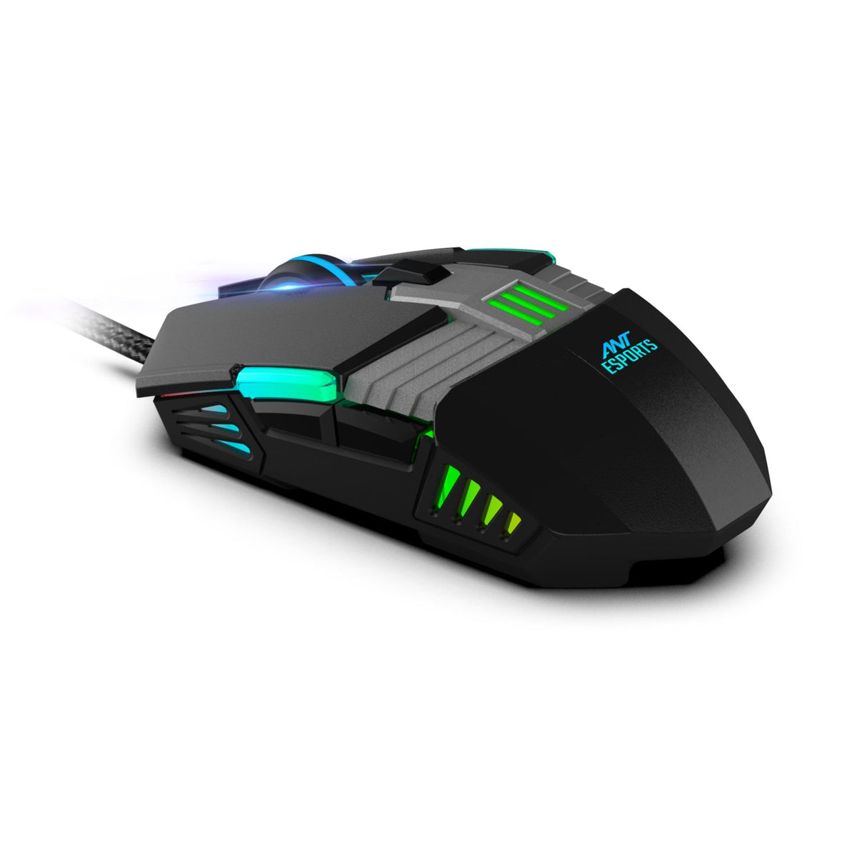 Ant Esports GM90 3600DPI Wired Gaming Mouse Black