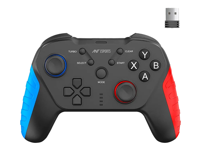 Ant Esports GP310 Wireless Black Gamepad, Compatible for PC & Laptop (Windows 10/8 /7, Steam) / PS3 / Android