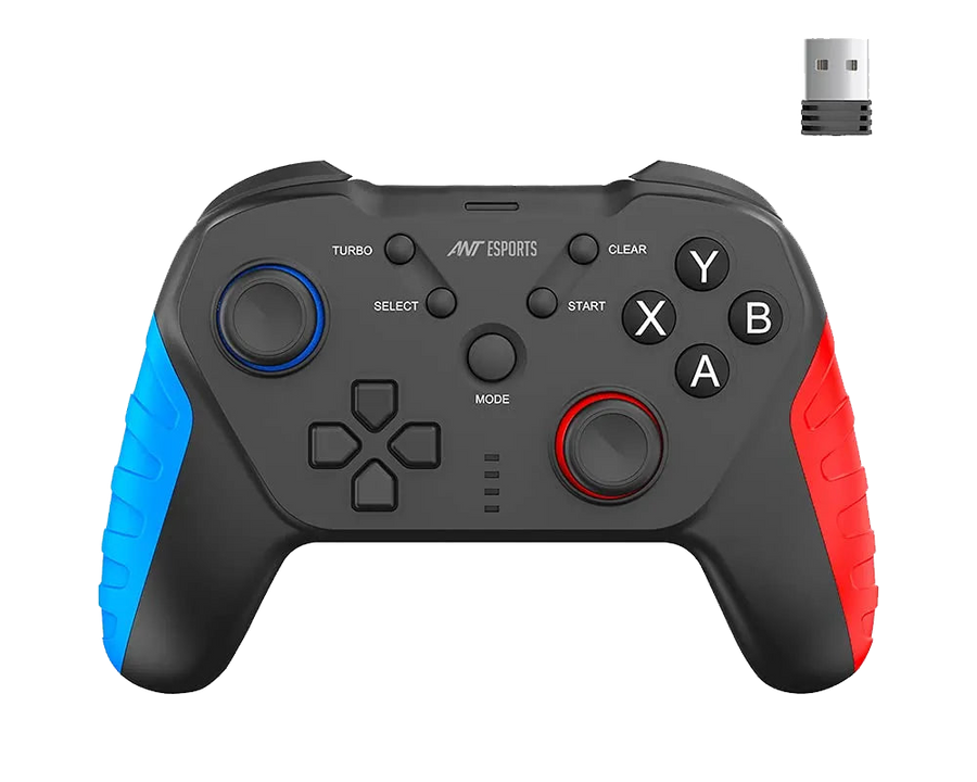 Ant Esports GP310 Wireless Black Gamepad, Compatible for PC & Laptop (Windows 10/8 /7, Steam) / PS3 / Android