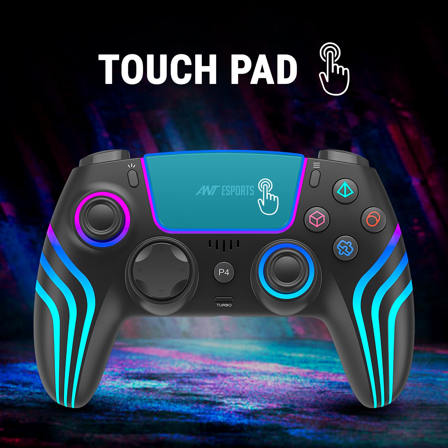 Ant Esports GP400 Wireless Gamepad - Black