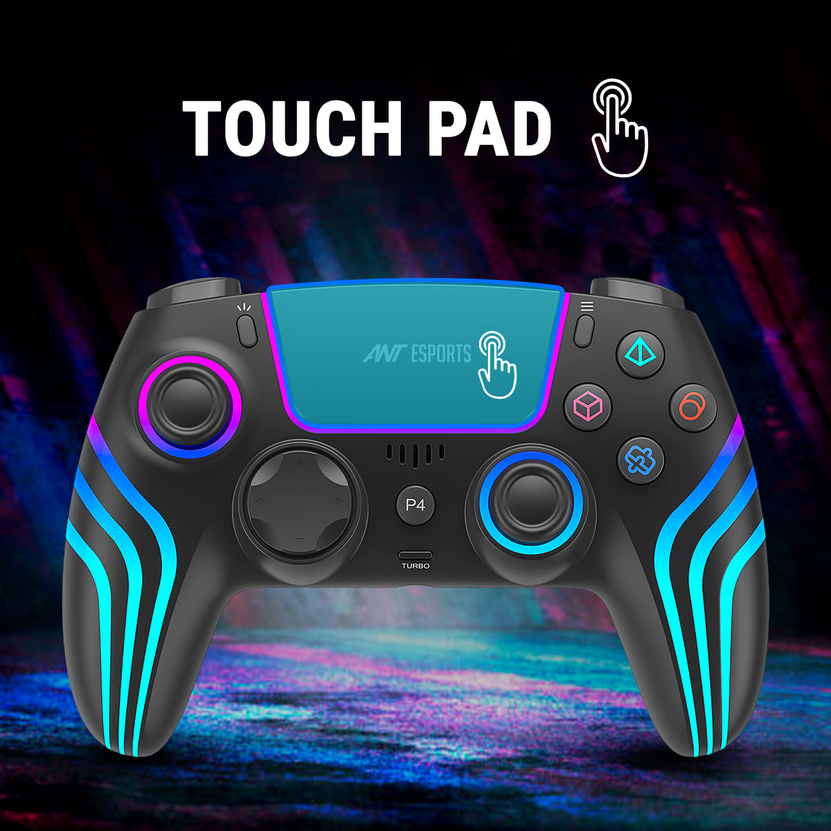 Ant Esports GP400 Wireless Gamepad - Black
