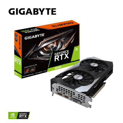 Gigabyte GeForce RTX 3050 WINDFORCE OC 8G