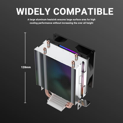 Ant Esports ICE-C200 V2 Rainbow 120mm ARGB Black Case Fans