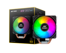 Ant Esports ICE-C612 V2 ARGB AM5/LGA1851 Black Air Cooler