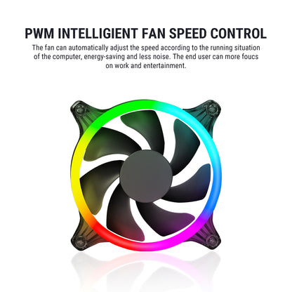 Ant Esports ICE Chroma 240mm ARGB AM5/LGA1851 Black AIO Liquid Cooler