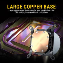 Ant Esports Iceinfinite -360 ARGB CPU Cooler with heatsink White