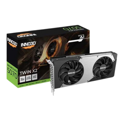 INNO3D GEFORCE RTX 5070 TWIN X2 OC 12GB GDDR7 Graphic Card