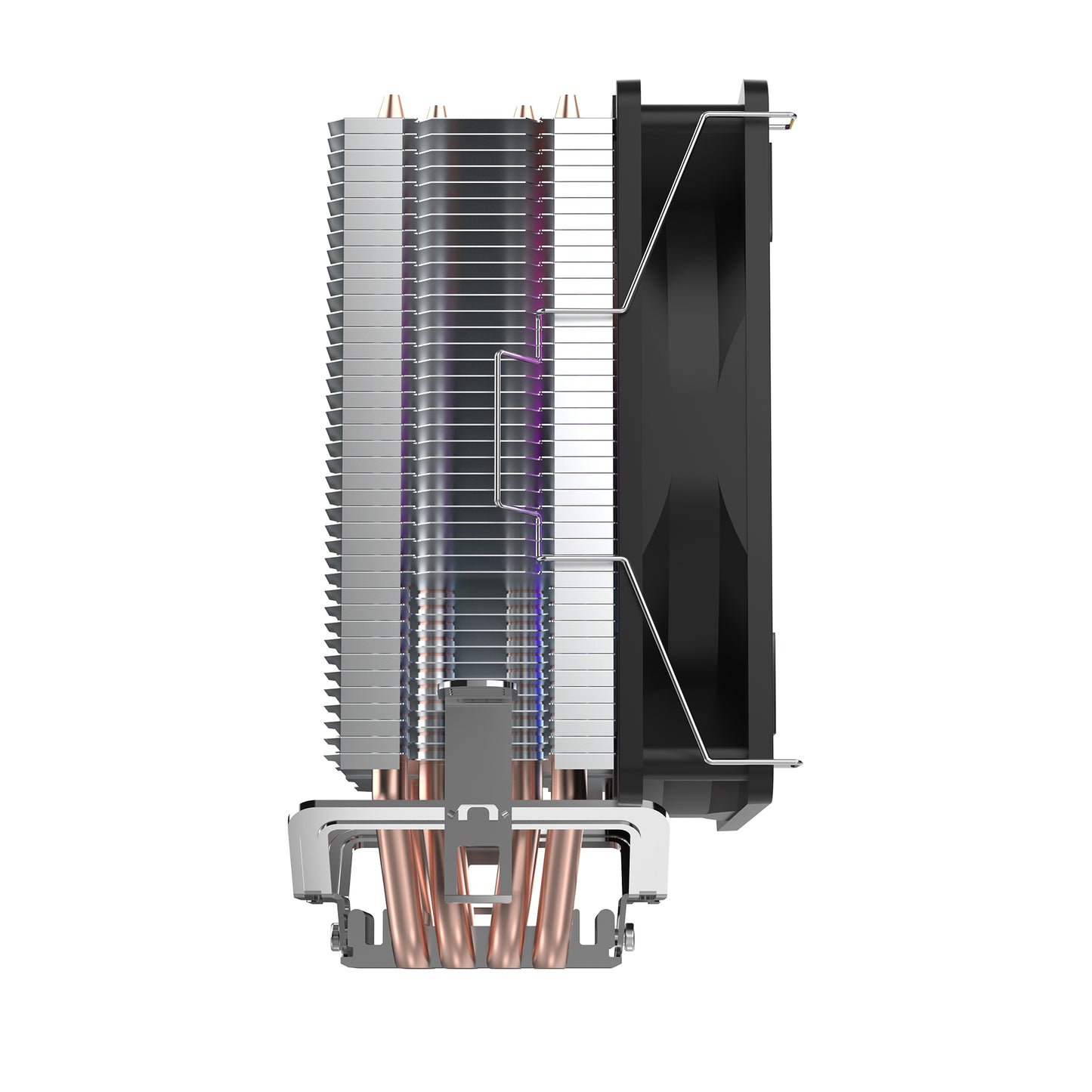 Ant Esports ICE-C400 Rainbow 120mm ARGB AM5/LGA1851 Black CPU Air Cooler