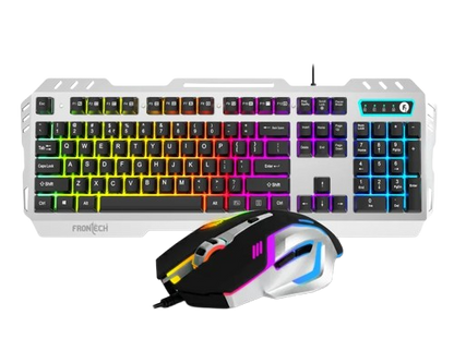 Frontech KB-0009B Metal Warrior Gaming Combo Black