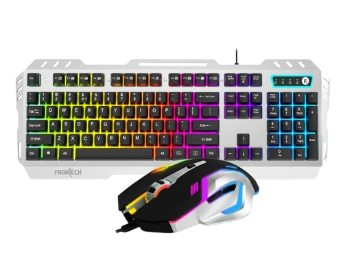 Frontech KB-0009B Metal Warrior Gaming Combo Black