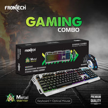 Frontech KB-0009B Metal Warrior Gaming Combo Black