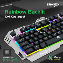 Frontech KB-0009B Metal Warrior Gaming Combo Black