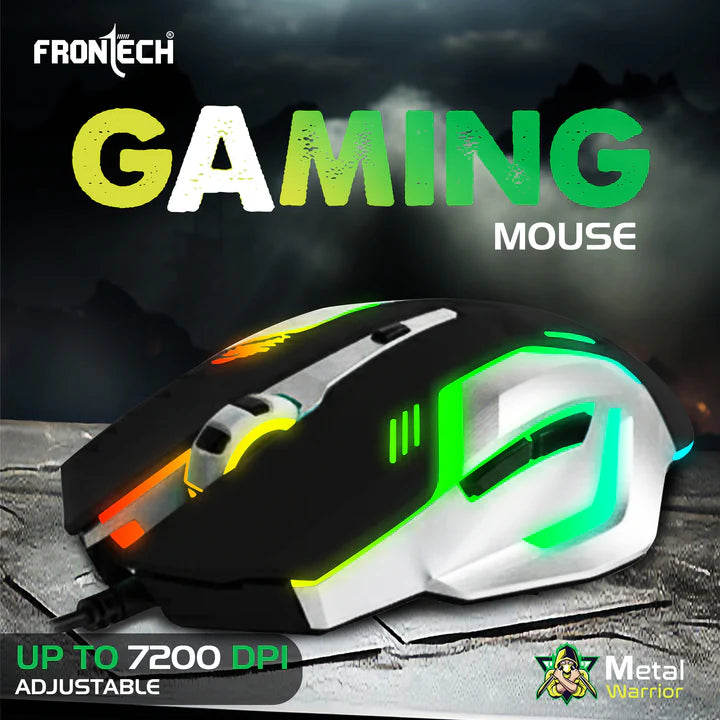 Frontech KB-0009B Metal Warrior Gaming Combo Black