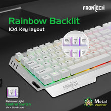 Frontech  KB-0009W Metal Warrior Gaming Combo White