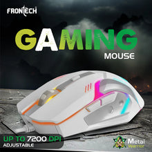 Frontech  KB-0009W Metal Warrior Gaming Combo White