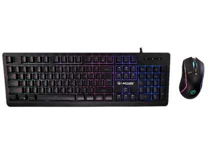 Lapcare Champ Series LGC-012 Wired Gaming Keyboard and Mouse Combo