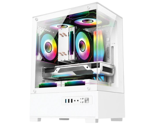 Lapcare LOX-506 Champ Gaming Cabinet (White)