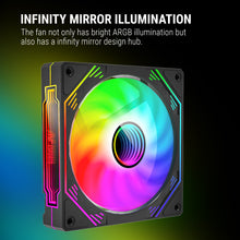 Ant Esports Sciflow 120mm ARGB Black Case Fan