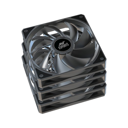 Ant Esports Darkflow 3x120mm Black Case Fan
