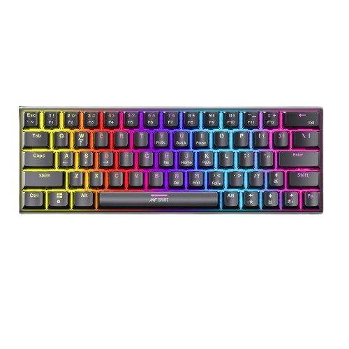 Ant Esports MK1850 Mechanical Wired Gaming Keyboard Red Switch Hot-Swap Mech Keyboard