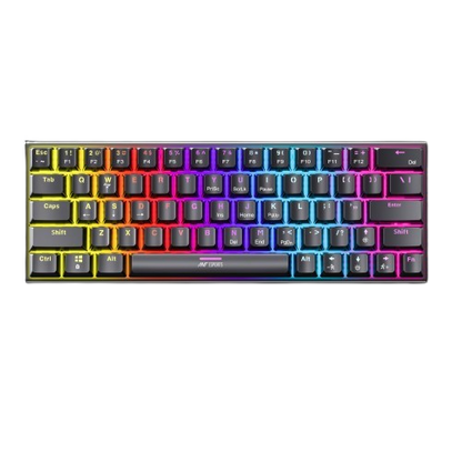 Ant Esports MK1850 Mechanical Wired Gaming Keyboard Red Switch Hot-Swap Mech Keyboard