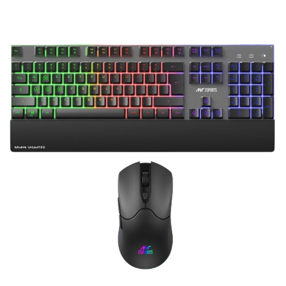Ant Esports KM550PRO Wireless Keyboard & Mouse Combo – Black