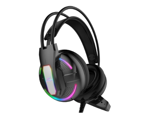 Ant Esports H525 Pro RGB Gaming Headset Gaming Over Ear Wired Headphones with Mic