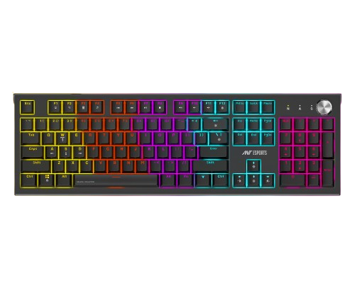 Ant Esports MK1850 Mechanical Wired Gaming Keyboard Red Switch Hot-Swap Mech Keyboard
