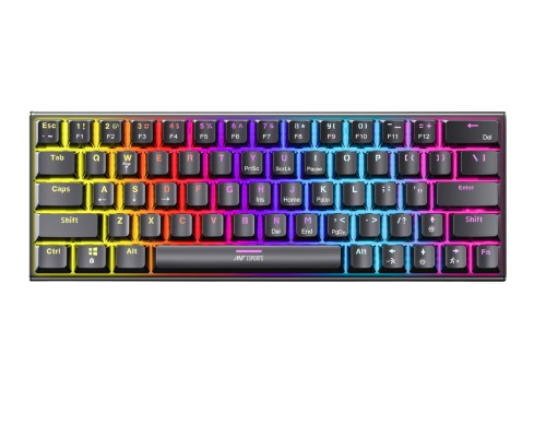 Ant Esports MK1200 Mini Wired Mechanical Gaming Keyboard with RGB