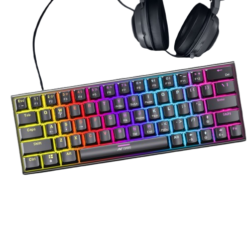 Ant Esports MK1200 Mini Wired Mechanical Gaming Keyboard with RGB