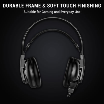 Ant Esports H525 Pro RGB Gaming Headset Gaming Over Ear Wired Headphones with Mic