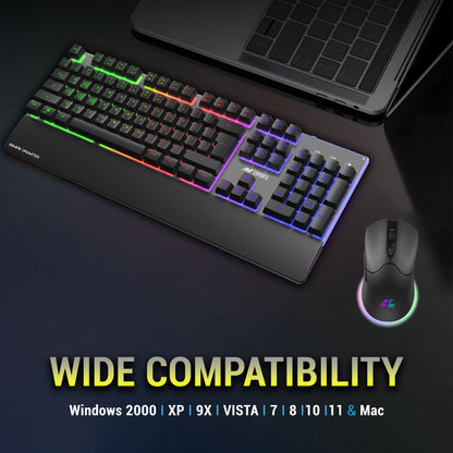 Ant Esports KM550PRO Wireless Keyboard & Mouse Combo – Black